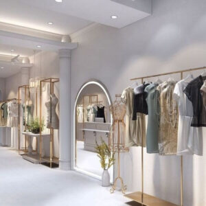 Gương đèn led cho shop thời trang, studio