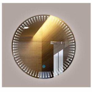 Gương led tròn vô cực có đèn led, nút tắt, mở cảm ứng