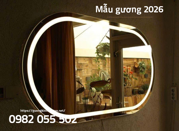 Gương Led phòng tắm